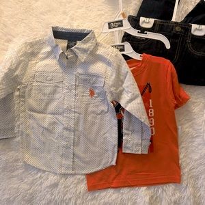 US Polo Assn. 3 pc Set 3T